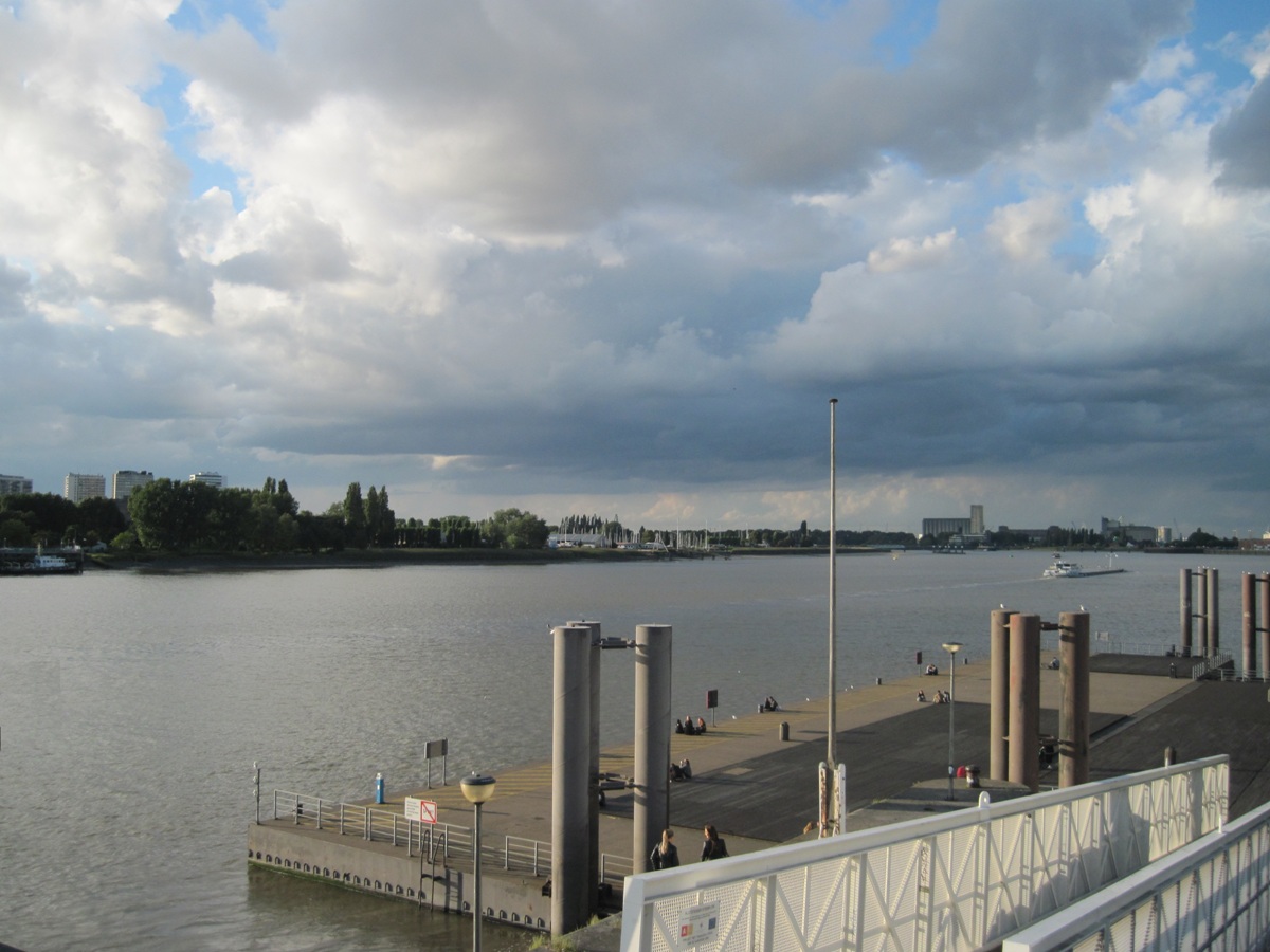 19-Anversa- Panorama del fiume SHELDA